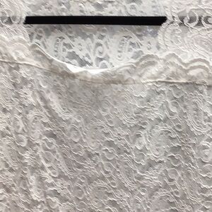 White Lace Extra Large